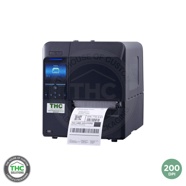 THC High-Performance Industrial RFID HF Printer (4" Model) v2 Front View