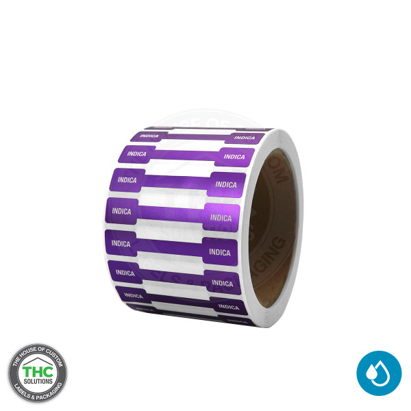 Indica Tamper Evident Void Labels - 2.75" X 0.5" (Small)