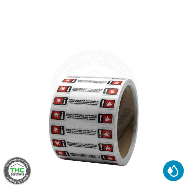 Oregon Tamper Evident Void Labels - 2.75" X 0.5" (Small)