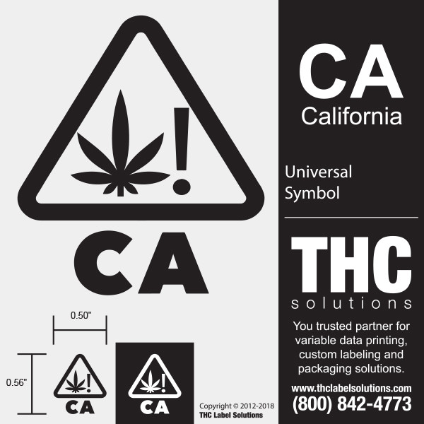 CA - California Universal Symbol THC Solutions free download