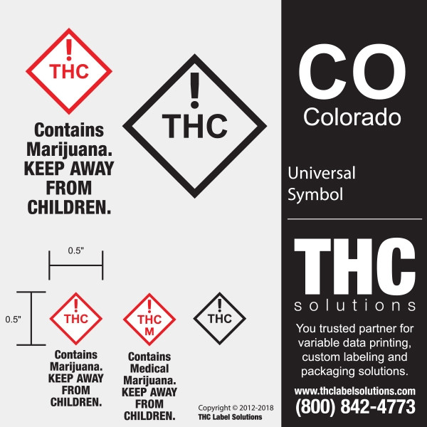 CO - Colorado Symbol THC Solutions free download