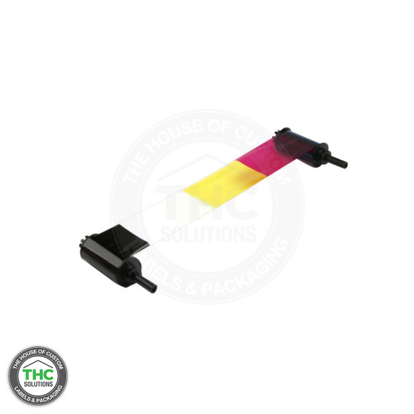 YMCKO2 Ink Ribbon for the THC High Speed Smart Card