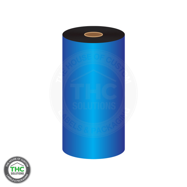 4" Wax Resin Thermal Ink Ribbon with 0.5" core (Black)