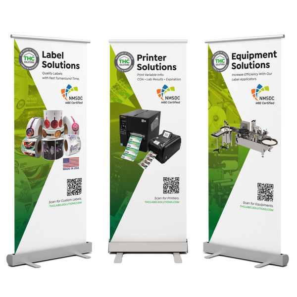 Custom Dispensary Roll-up Banner