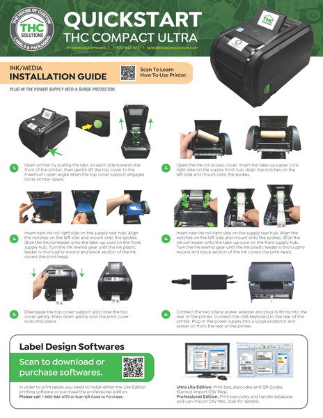 THC Compact Ultra Quickstart