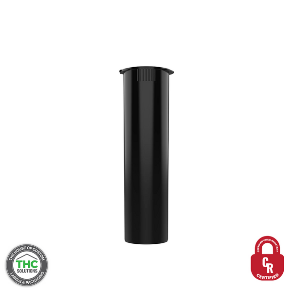 116mm Wide Black Child-Resistant Multi-Pack Pre-Roll Tube (Qty 225)